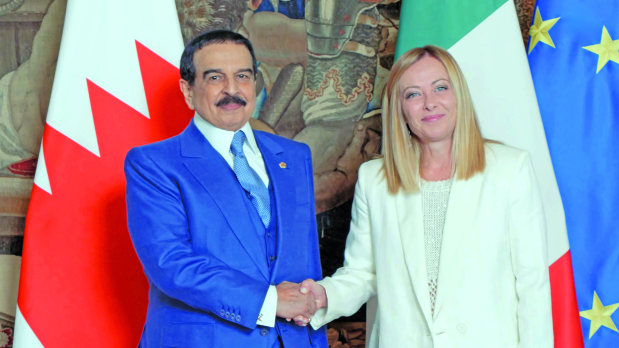 Bahrain and Italy vow to boost ties